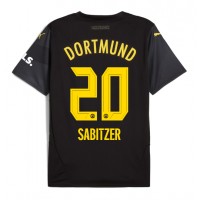 Borussia Dortmund Marcel Sabitzer #20 Replica Away Shirt 2024-25 Short Sleeve